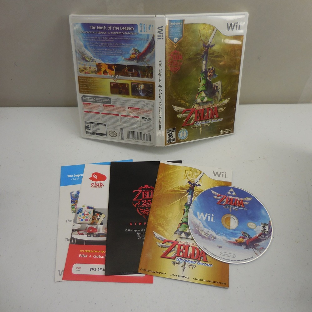 The Legend of Zelda Skyward Sword Nintendo Wii 25th Anniversary Edition